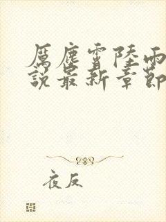 厉尘霄陆雨棠小说最新章节免费阅读全文