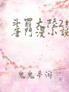 斗罗大陆2绝世唐门漫小说