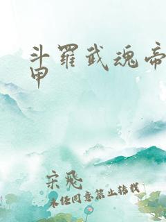 斗罗武魂帝皇铠甲