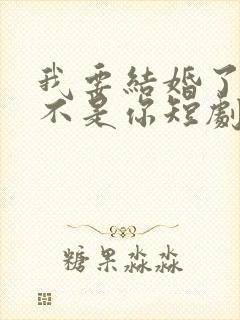 我要结婚了新郎不是你短剧免费观看