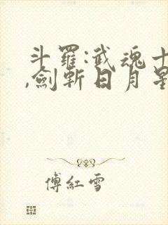 斗罗:武魂十凶,剑斩日月星辰