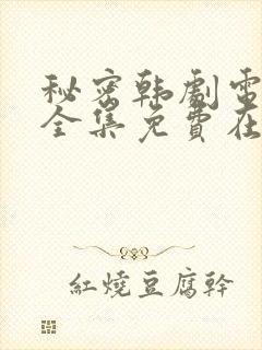 秘密韩剧电视剧全集免费在哪看啊