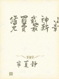 修罗武神 小说免费最新章节