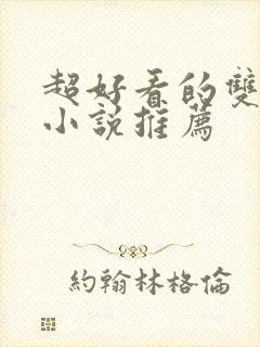 超好看的双男主小说推荐