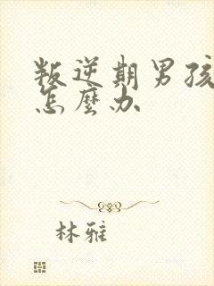 叛逆期男孩厌学怎么办