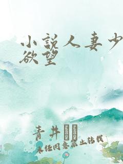 小说人妻少妇的欲望