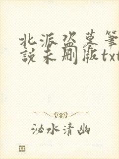 北派盗墓笔记小说未删版txt