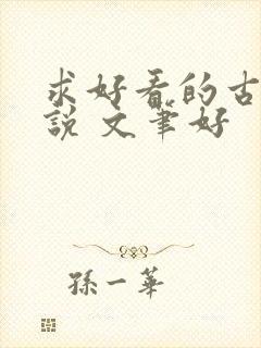 求好看的古言小说 文笔好