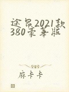 途昂2021款380豪华版