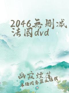 2046无删减法国dvd