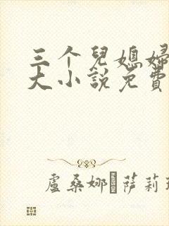 三个儿媳妇武老大小说免费阅读