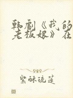 韩剧《我的漂亮老板娘》在线观看全集