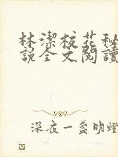 林洁校花秘密小说全文阅读在线阅读