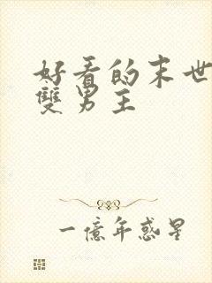 好看的末世小说双男主