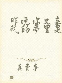 昨晚你又来到了我的梦里是什么歌曲