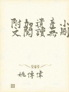 附加遗产小说全文阅读无删减