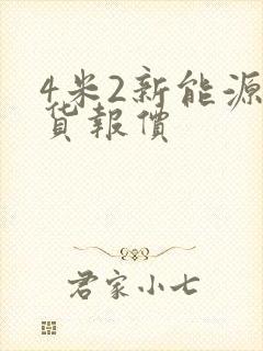 4米2新能源厢货报价