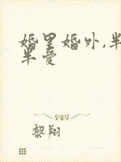 婚里婚外,半欢半爱