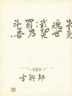 斗罗:武魂朱雀,吾乃焚世炎皇