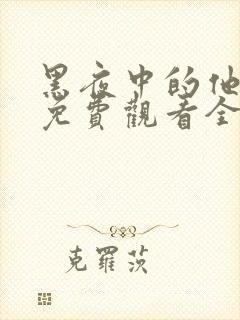 黑夜中的他短剧免费观看全集