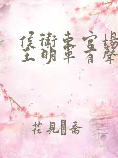 侯卫东官场笔记王明军有声小说