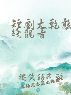 短剧大乾憨婿在线观看
