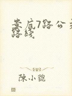 娄底7路公交车路线