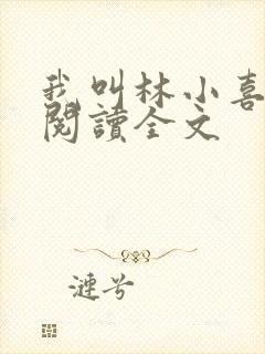 我叫林小喜免费阅读全文