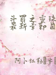 斗罗之灵珠神剑最新章节目录