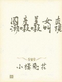 国产美女爽到高潮嗷嗷叫视频