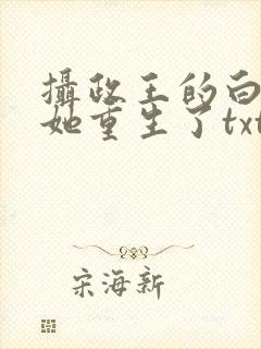 摄政王的白月光她重生了txt