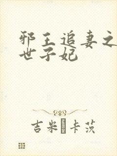 邪王追妻之毒医世子妃