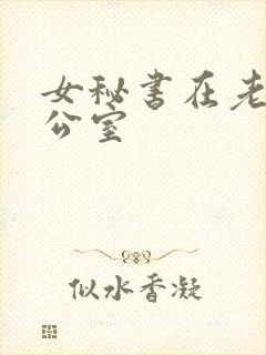 女秘书在老板办公室