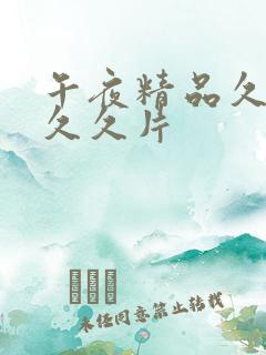 午夜精品久久久久久片