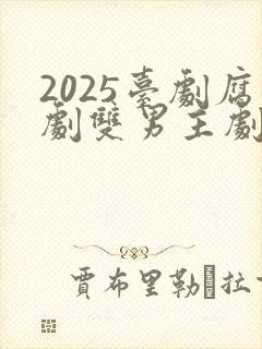 2025台剧腐剧双男主剧