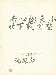 赤心巡天小说txt下载完整版