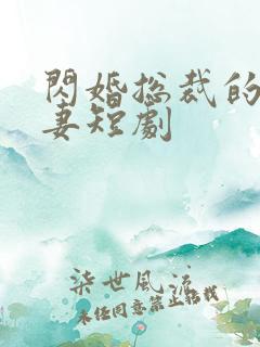 闪婚总裁的契约妻短剧