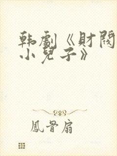 韩剧《财阀家的小儿子》