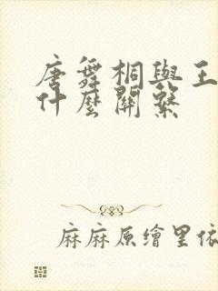 唐舞桐与王冬儿什么关系