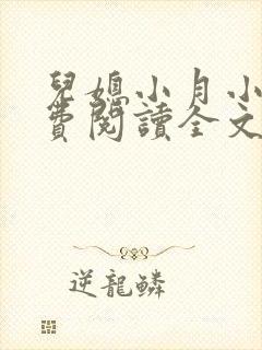 儿媳小月小说免费阅读全文