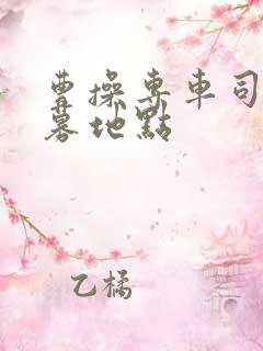 曹操专车司机招募地点