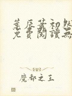 叶辰萧初然小说免费阅读无弹窗