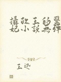 摄政王的医品狂妃小说无弹窗