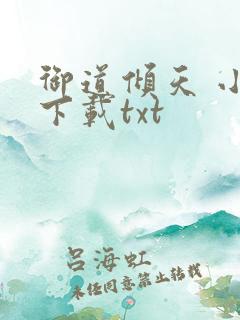 御道倾天 小说下载txt