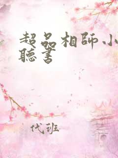 超品相师小说 听书