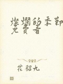 灿烂的季节全集免费看