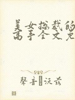 美女总裁的贴身高手全文免费阅读