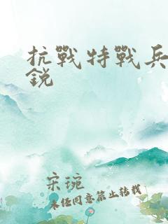 抗战特战兵王徐锐