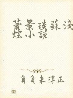 萧景琰苏浅柳如烟小说