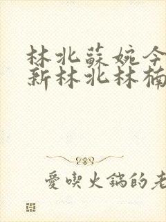 林北苏婉今日更新林北林楠